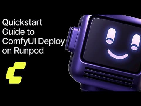 ComfyUI on RunPod setup video